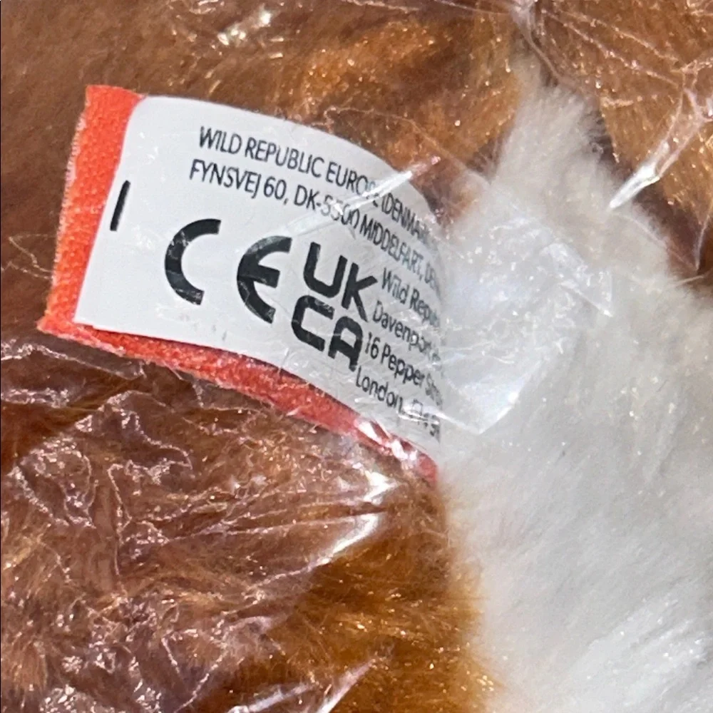 Charming Fox Plush Toy - Brown and White - Picture 6 of 7